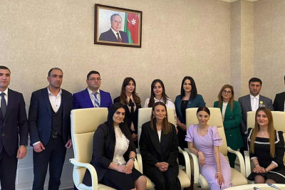 İsmayıllı: tarix müəllimi Orxan Əhmədov təltif edilib