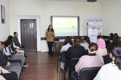 İsmayıllı: DMA-nın əməkdaşı tələbələr üçün seminar keçirib