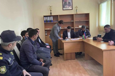 İsmayıllı: minifutbol turnirinin püşkatması baş tutub