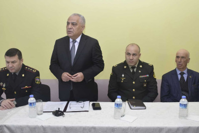 Quba: Ziyəddin Əliyev vətəndaşlarla görüşüb
