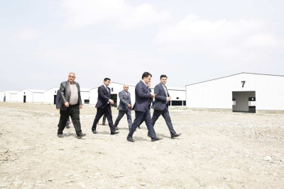 Xaçmaz rayonunda yeni quşçuluq fabriki tikilir