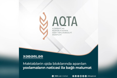 Şimal: təhsil ocaqlarında qidalanmanın təşkili yoxlanılıb