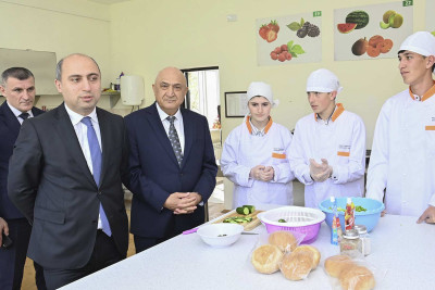 Nazir Emin Əmrullayev Qusara səfər edib