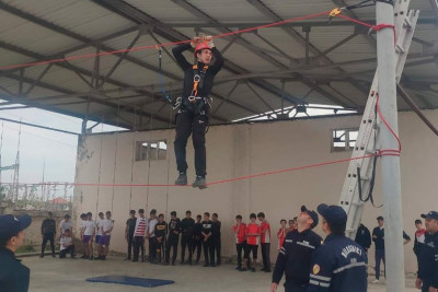 FHN: “Gənc xilasedici və yanğınsöndürən” birinciliyi keçirilib