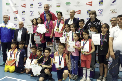 Qusar: balaca badmintonçular ölkə birinciliyində uğur qazanıblar