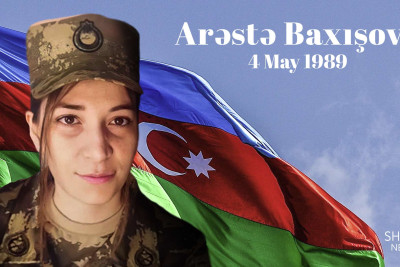Bu gün Vətən müharibəsinin yeganə qadın şəhidi Arəstə Baxışovanın doğum günüdür