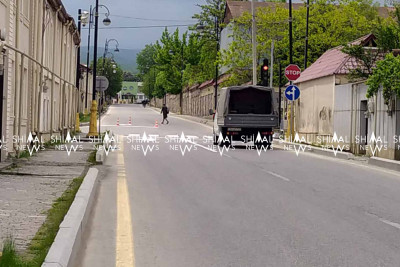 Qubada əsas yolların birində məhdudiyyət var