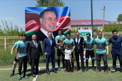 İsmayıllı Polis Şöbəsi minifutbol üzrə turnirin qalibi olub