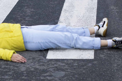 İsmayıllı: piyadanı vuran sürücü hadisə yerindən yayınıb