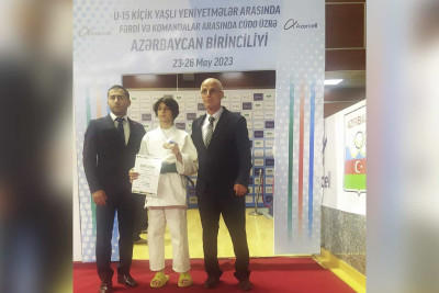 Xaçmazdan olan yeniyetmə cüdo yarışında uğur qazanıb