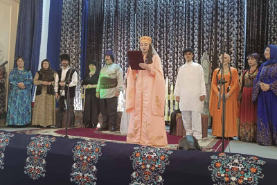 Qusar: Ləzgi Dram Teatrı Xaçmazda çıxış edib
