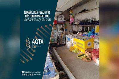 İsmayıllı: Kürdmaşıda market cəzalandırılıb