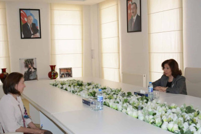 Quba: Bahar Muradova sakinləri qəbul edib