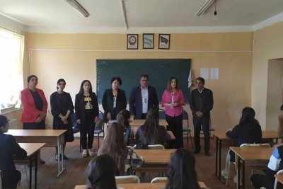 İsmayıllı: DPTM-in əməkdaşları tərəfindən şagirdlərlə görüşlər keçirilib