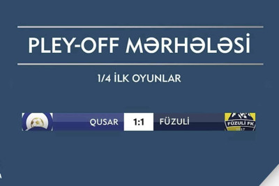 Region Liqası: “Qusar” 1/4 final oyunu keçirilib