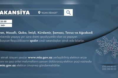 DİN: Qubada qadınlar üçün müsabiqə keçirilir