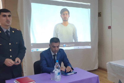 İsmayıllı: şagirdlərə narkomaniyanın fəsadları barədə məlumat verilib