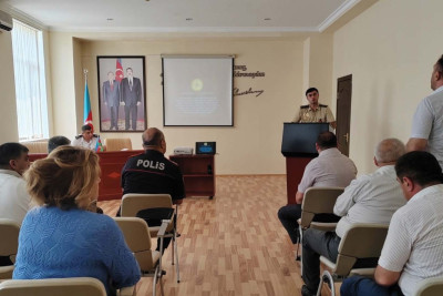 FHN: Xaçmazda su hövzələrində təhlükəsizlik məsələləri müzakirə edilib