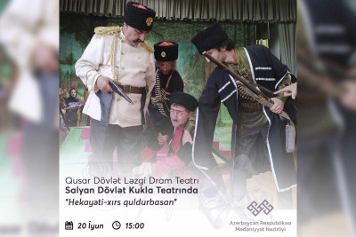 Qusar teatrı Salyanda çıxış edəcək