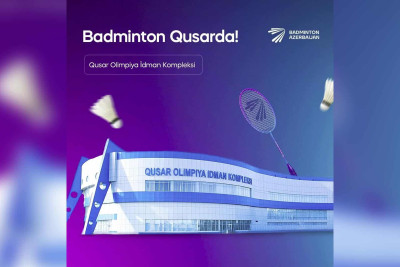 Qusarda uşaqlar üçün badminton həyəcanı təşkil ediləcək