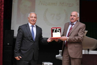 İsmayıllı: Nizami Mirzə Yazıçılar Birliyinin Fəxri Fərmanı ilə mükafatlandırılıb