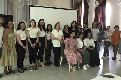 Qusar: Qadın Resurs Mərkəzində növbəti təlim keçirilib