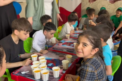 Xaçmaz: qayğı mərkəzində uşaqlara sevinc yaşadılıb