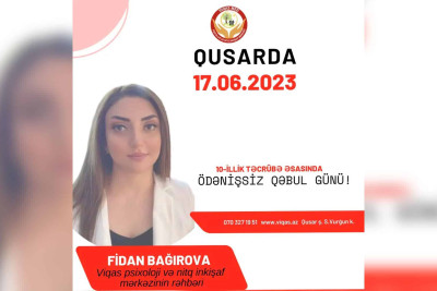 Qusar: “Viqas MED”də pulsuz həkim müayinəsi keçiriləcək