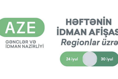 Şimal: həftəlik idman tədbirlərinin afişası açıqlanıb
