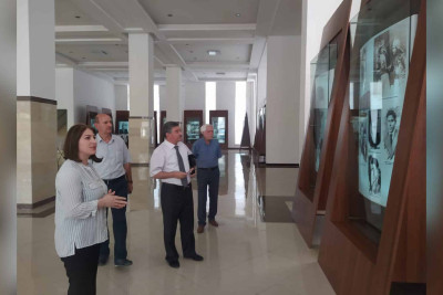 Qubada ziyalılar H.Əliyev Mərkəzini ziyarət ediblər