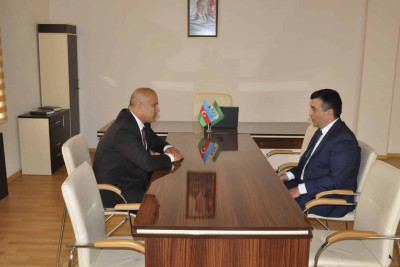 Quba: İdman İdarəsinin rəisi Bəhruz Əfəndiyevlə görüşüb