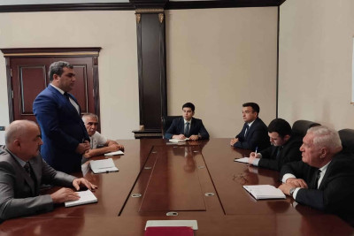 Xaçmaz: Azər Abbasov Siyəzən RİH başçısı ilə görüşüb