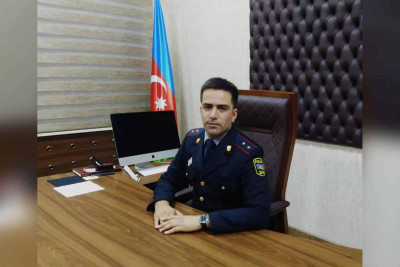 Şimal: Xəyal Talıbova baş leytenant rütbəsi verilib