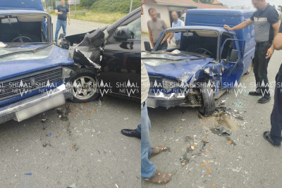 Qubada “Lada” və “Nissan” toqquşub