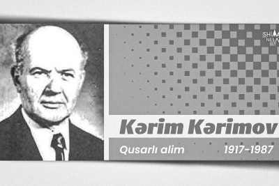 Elmi fəaliyyəti ilə fərqlənən qusarlı alim Kərim Kərimov