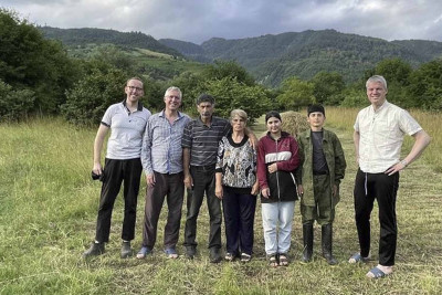 Britaniya səfiri İsmayıllıda tufana düşüb