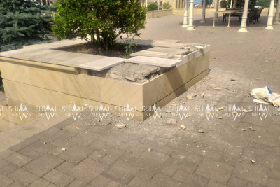 Qubanın Gənclər parkında təmir başlayıb - FOTO