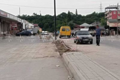 Quba: avtomobillər bazarın yanında geri dönə biləcək