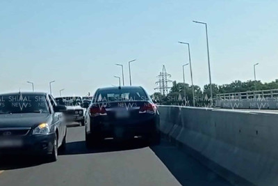 Quba-Xaçmaz yolu: ensiz körpü sürücüləri “sıxır” - VİDEO