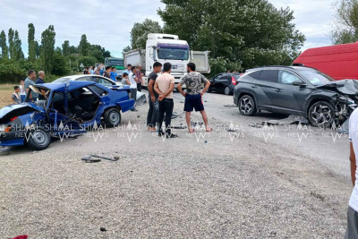 Bakı-Quba yolu: 4 avtomobil toqquşub