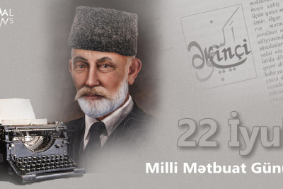 Bu gün Azərbaycanda Milli Mətbuat və Jurnalistika Günüdür