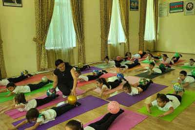 İsmayıllı: "İnci" rəqs qrupunun iştirakı ilə idman tədbiri keçirilib