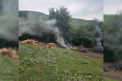 Qubada qanunsuz kömür istehsal edənlər cəzalandırılıblar