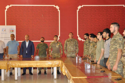 Quba-Xaçmaz RGİİ-nin rəisi qazilərlə görüşüb
