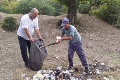 Qubada "Təmiz ölkəm" aksiyası çərçivəsində tədbirlər davam edir