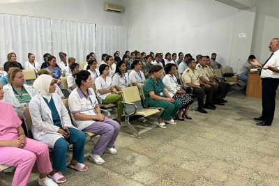 Şimal bölgələrində yanğına qarşı təlim keçirilib