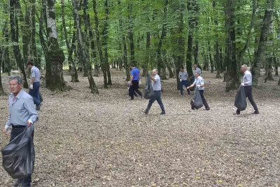İsmayıllıda təmizlik aksiyası keçirilib