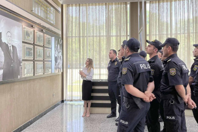 Qubada polis əməkdaşları üçün ekskursiya təşkil edilib