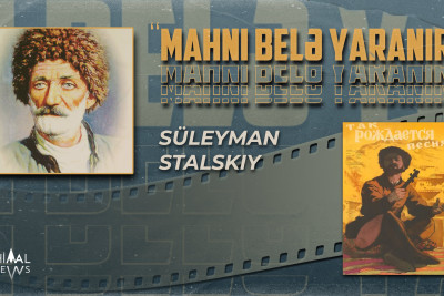 Qusarda lentə alınan və ləzgi şair Süleyman Stalskiyə həsr olunan “Mahnı belə yaranır” filmi