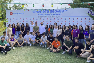 Qubada şəhid övladlarının iştirak etdiyi düşərgə sona çatır